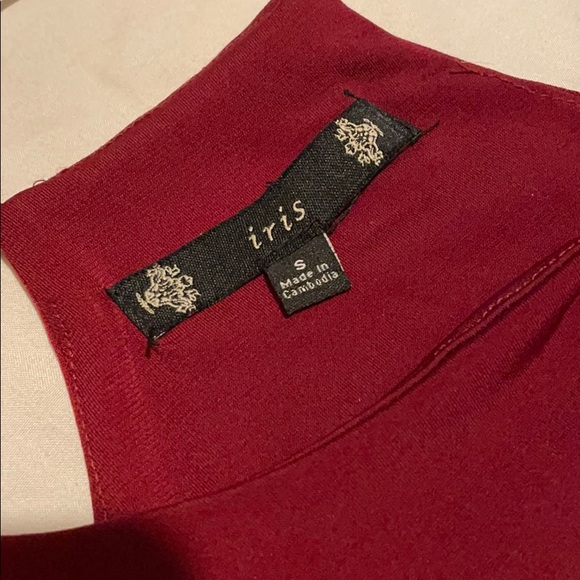 Burgundy Tank Top - Picture 2 of 3